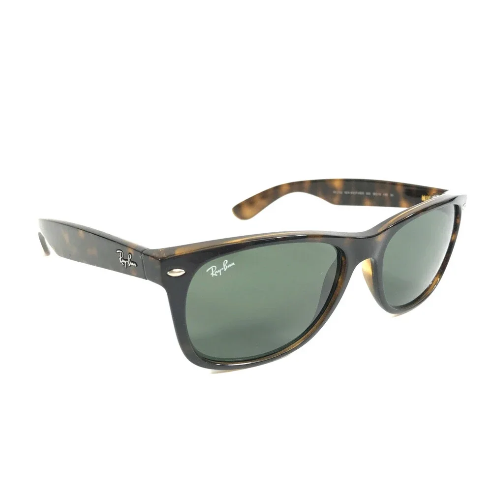Ray-Ban Sunglasses RB2132 NEW WAYFARER 902 Tortoise Frames w/ G-15 Lenses 58 mm